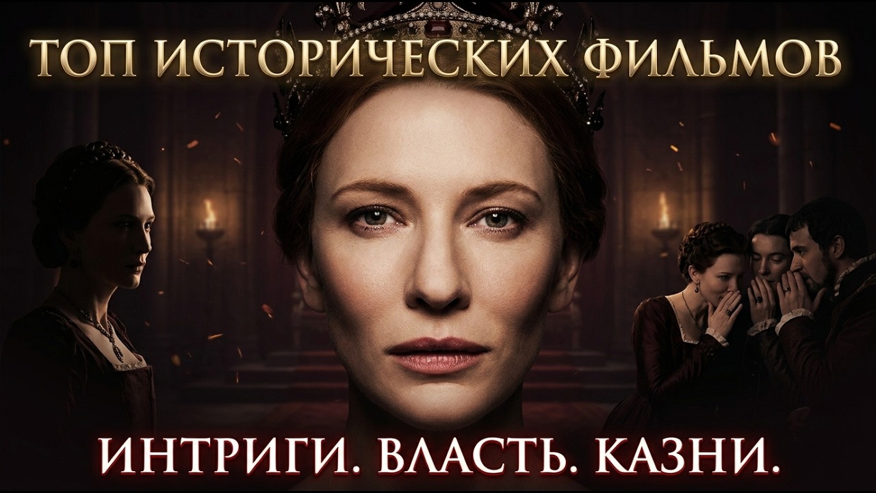 ТОП Шикарных исторических Фильмов про Дворцовые Интриги и Власть 👑