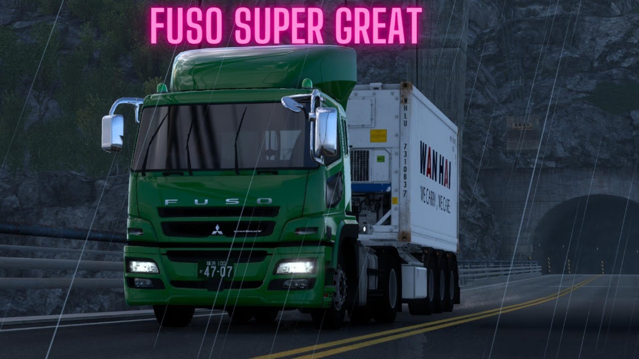 [Euro Truck Simulator 2 / 愛玩車的男孩] 綠色FUSO 401 |斯塔萬格~埃斯比約| TW