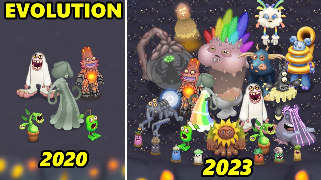 Light Island Evolution: Full Songs | My Singing Monsters