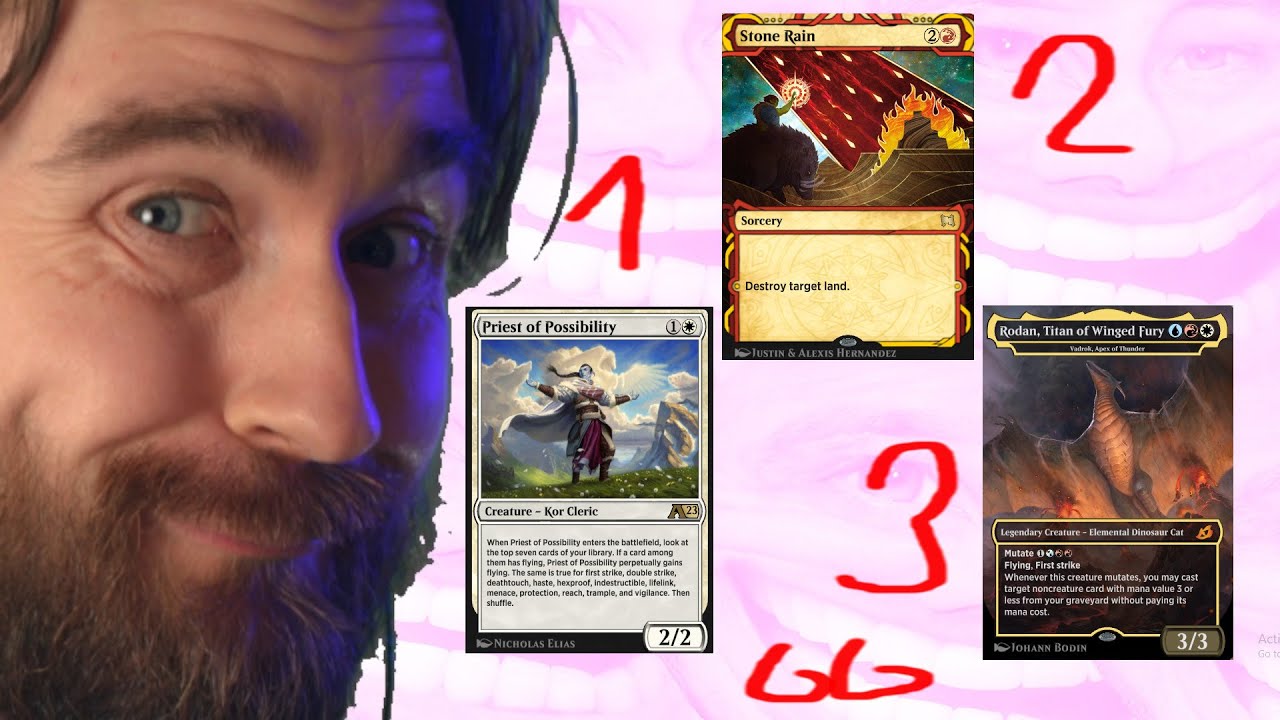 MUTATE THAT CANT BE DESTROYED IS PRETTY GOOD! Historic Land Destruction MTG Arena