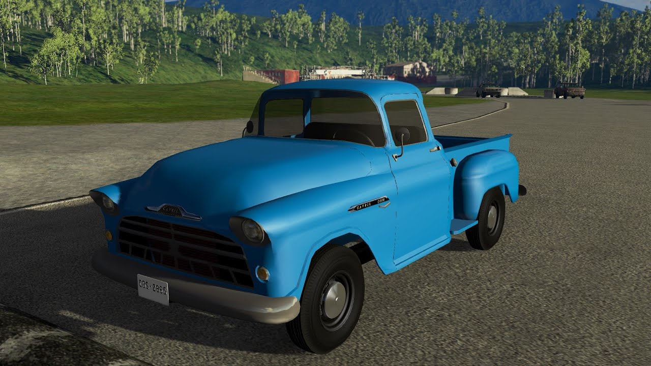 Endurodrome chase - Gavril Blue Collar Series 1000 Inline 6 (BeamNG.drive)