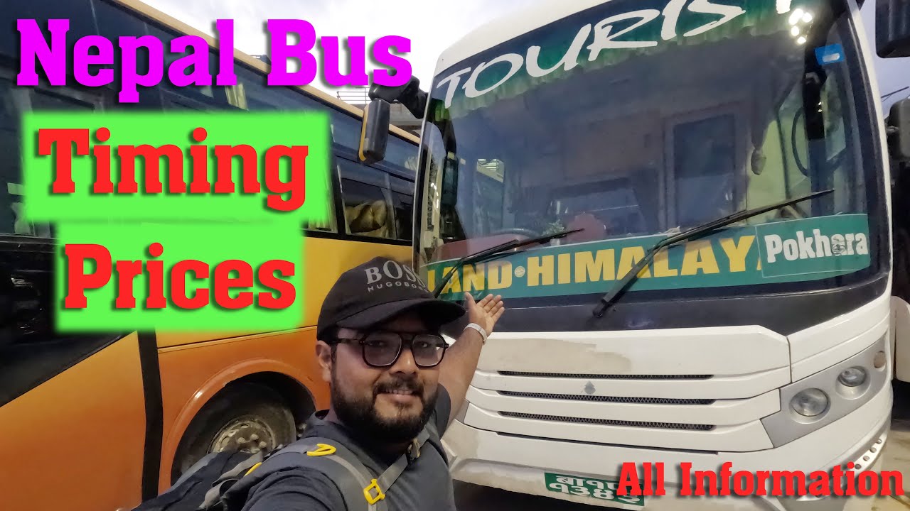 Buses In Nepal || Pokhara to Kathmandu || Bus Timing || Routes || Stops || ALL information