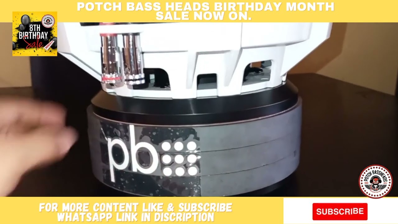 Powerbass Assassin 12inch 2500rms 40000w sub Unboxing & Reviews