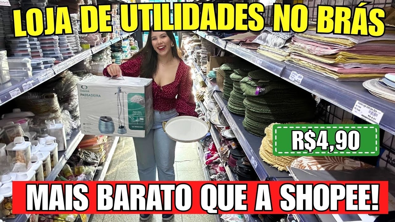 ENCONTREI A FONTE PARA COMPRAR TUDO PARA CASA DE UTILIDADES NO BRÁS COM OS MELHORES PREÇOS 😱