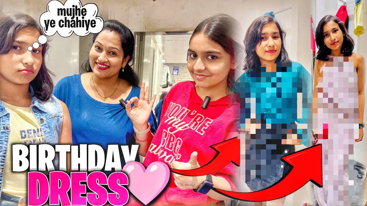 Birthday Dress Shopping Spree!! 😍💃 | #LearnWithPari
