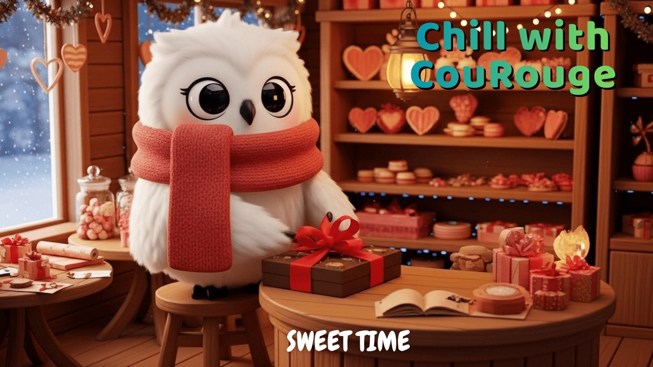 Lofi Study Music with CouRouge 🦉 Cozy Bakery Ambience for Homework & Focus