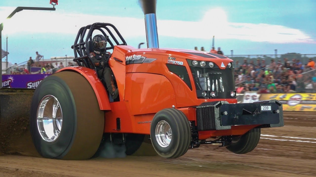 EXTREME HORSEPOWER PRO STOCK TRACTORS. SCHEID DIESEL EXTRAVAGANZA 2020. PRO PULLING LEAGUE.