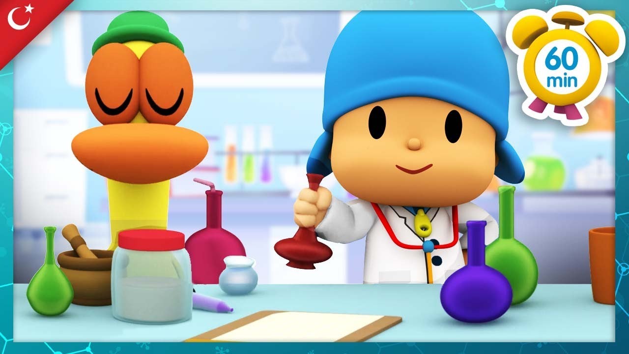 🧪 POCOYO TÜRK - Deneysel bilim [ 60 dakika ] Çocuklar için ÇIZGI FILMLER
