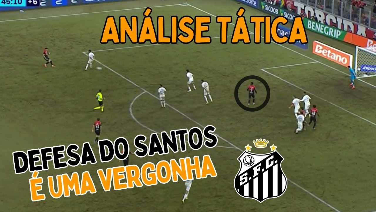 ATHLETICO 2 X 1 SANTOS: ENTENDA FALHA BIZARRA DE BASSO, SCHMIDT E ZÉ IVALDO NO GOL DE VIVEROS