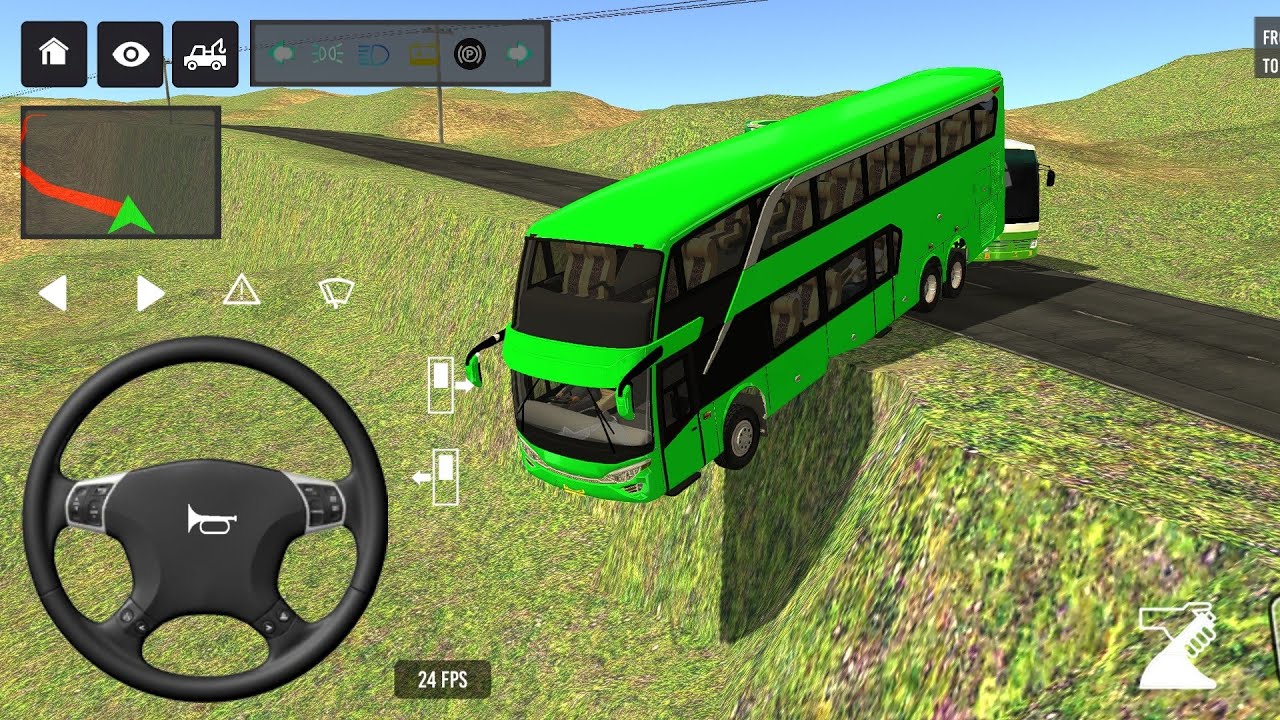 😱BUS SIMULATOR INDONESIA ll 💥 new euro coach bus simulator indonesia ll #new #bus #simulator #gaming