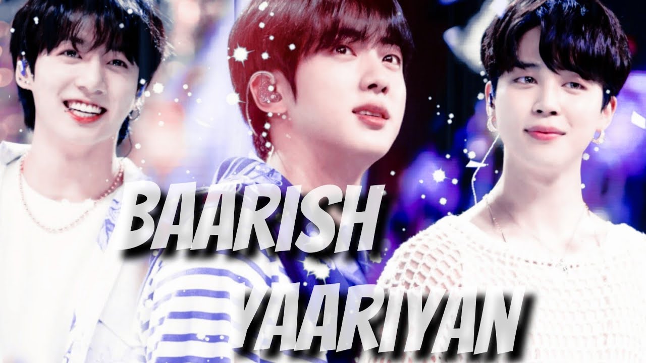 req 💜 Baarish – Yaariyan || Bts soft fmv ||korean mix Hindi songs 💗