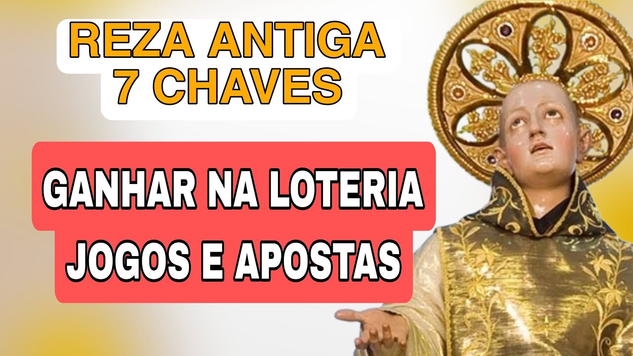 REZA S&Atilde;O CONO 7 CHAVES DA PROSPERIDADE - Ganhar na loteria, SORTE em jogos, sorteios e apostas,