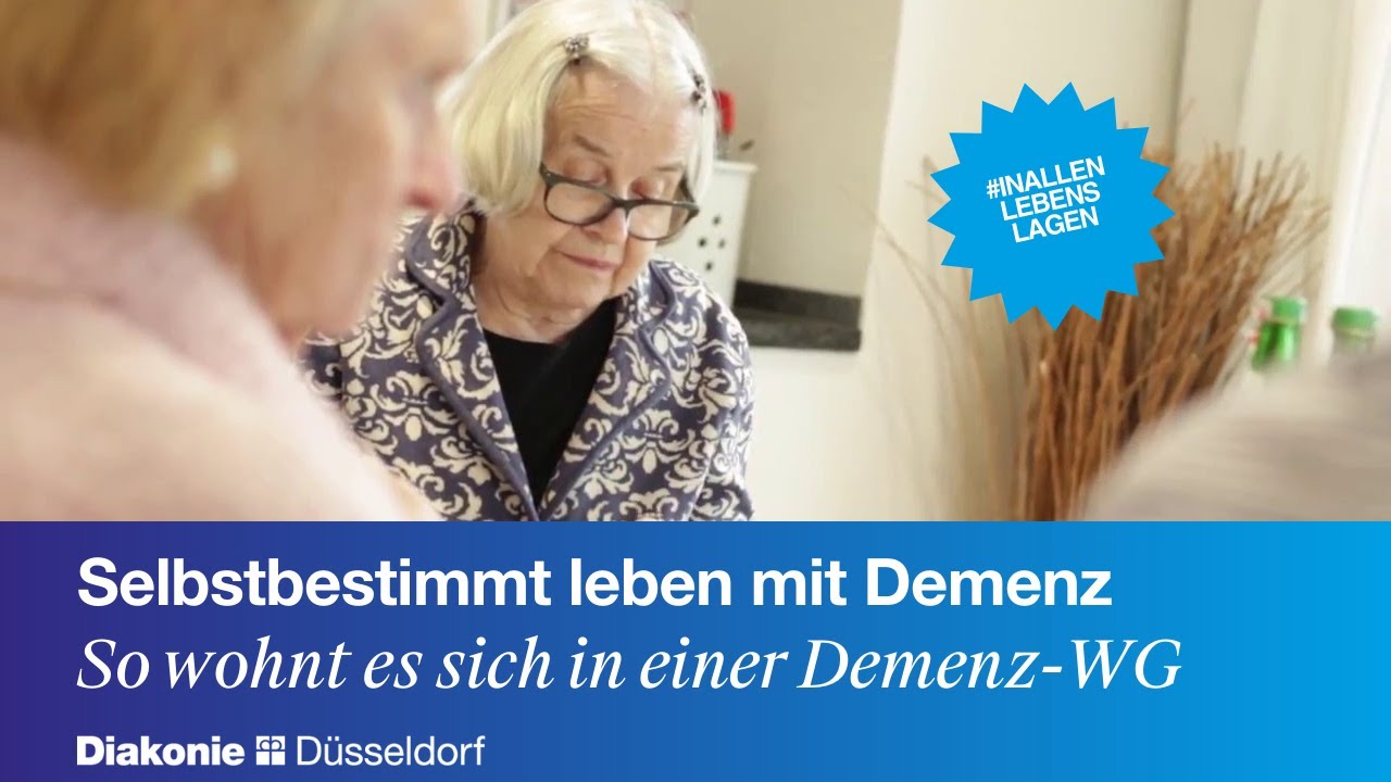 So lebt es sich in einer Demenz-WG