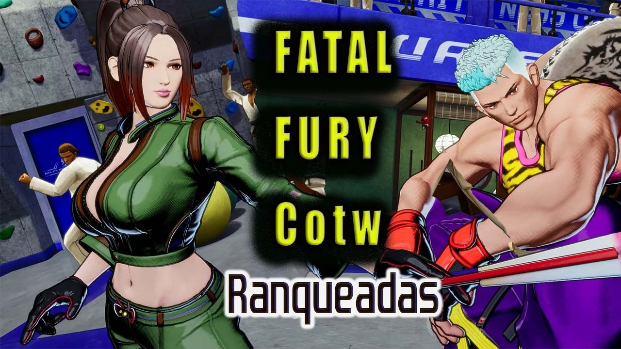 Fatal Fury Cotw Ranqueadas - Kim Dong X Mai , Apanhei muito. Começando a ganhar também .