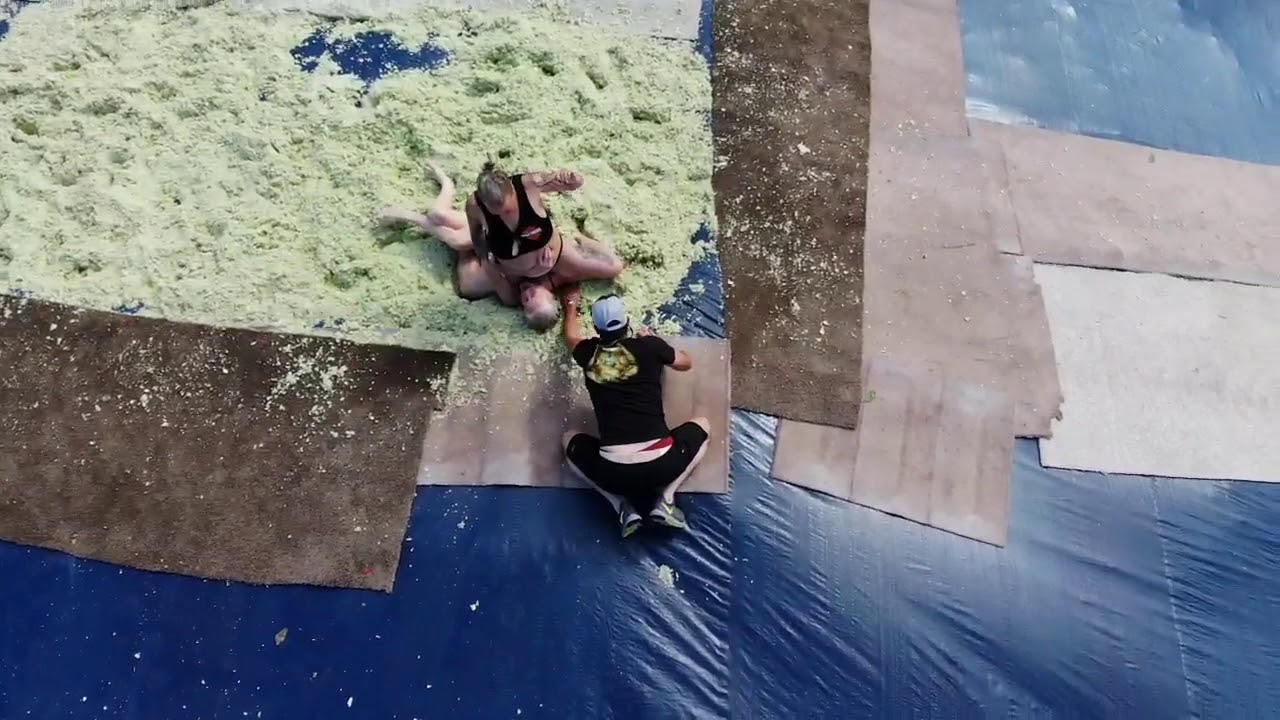 Cacklebery Daytona Beach 2021 girls Cole Slaw wrestling Cabbage Patch
