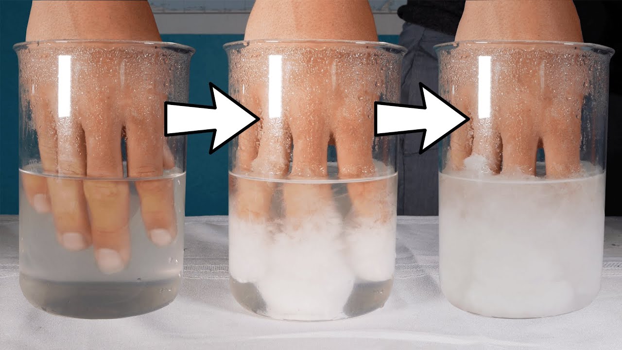 СТРАННАЯ химия горячего льда