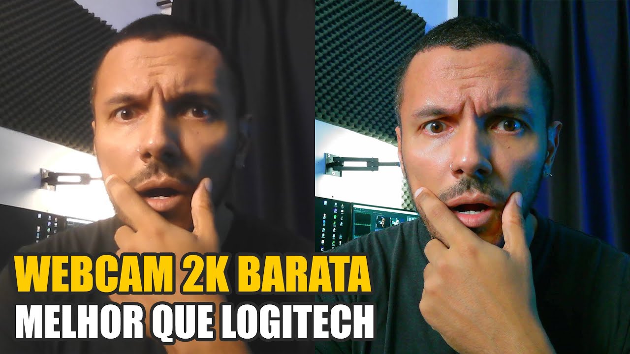 Não Compre Webcam Logitech Antes de Ver Esse Vídeo - Review Webcam EMEET C960 2K [LEIA A DESCRIÇÃO]