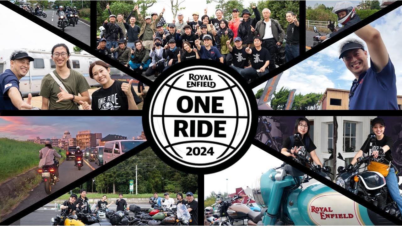 One Ride 2024 in 関東/日本 【ロイヤルエンフィールド千葉松戸】