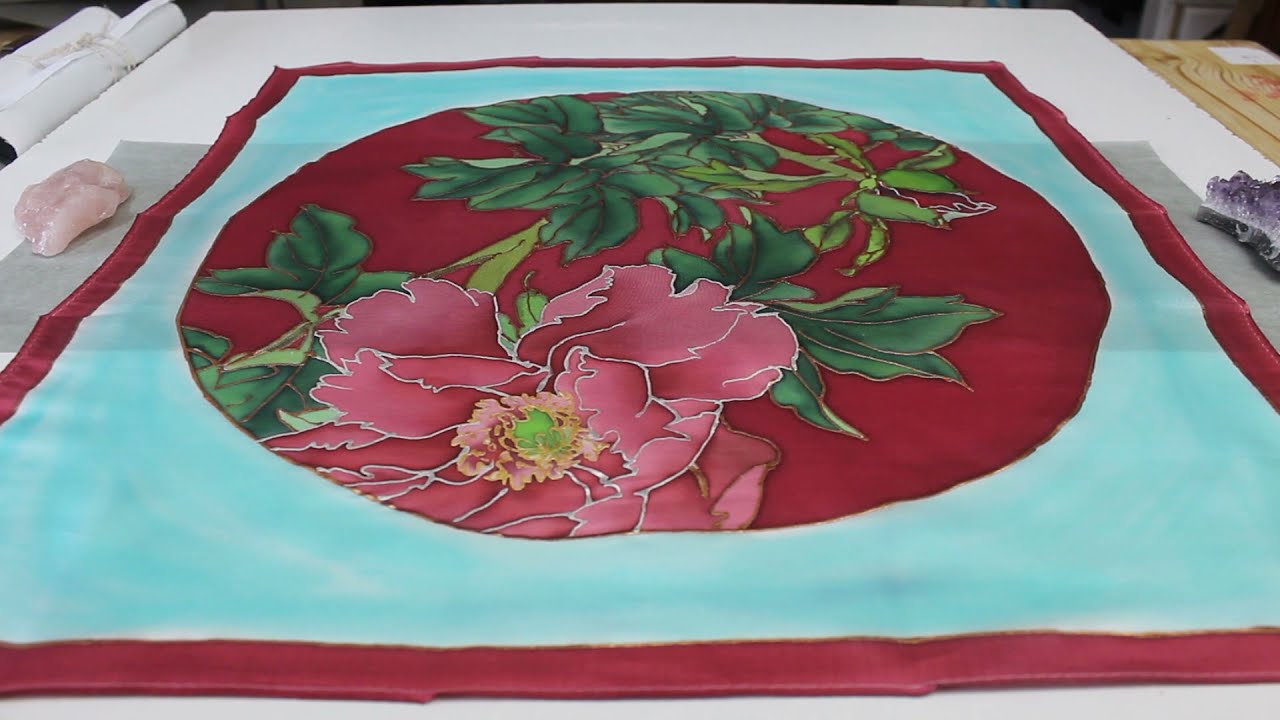 Steam at Home 01 - 3 Minutes Tutorial - Silk Painting Beginner