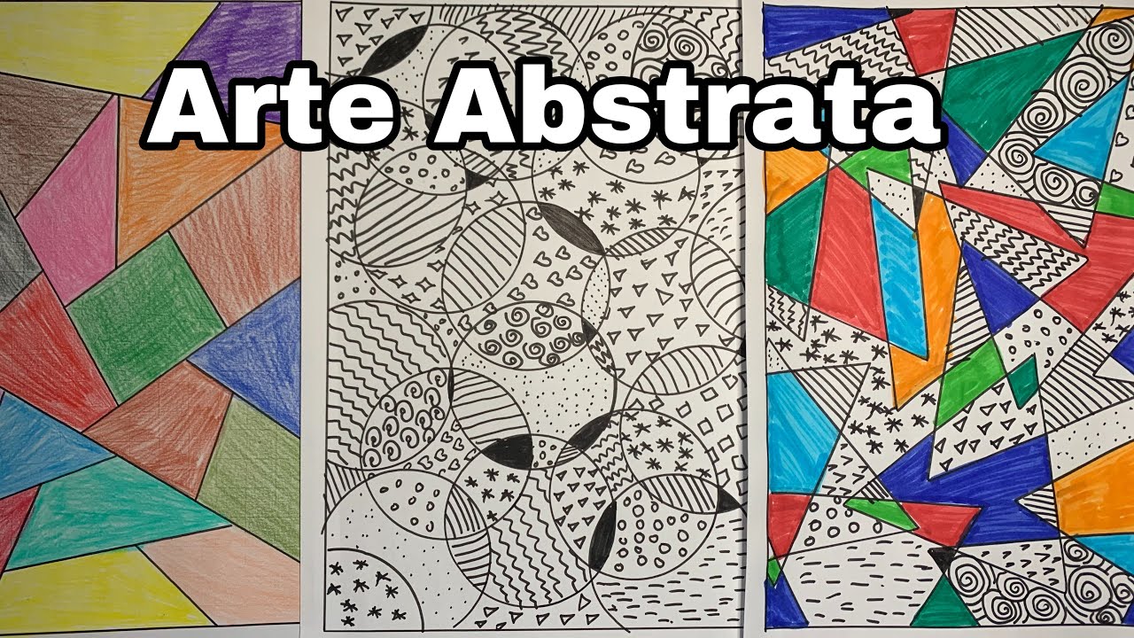 Arte Abstrata F&aacute;cil para Ensino Fundamental