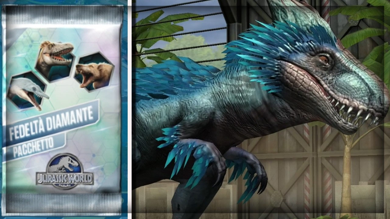 FEDELTA DIAMANTE + 12 X  C STAGIONE + YUDONTE | JURASSIC WORLD THE GAME S2 #475