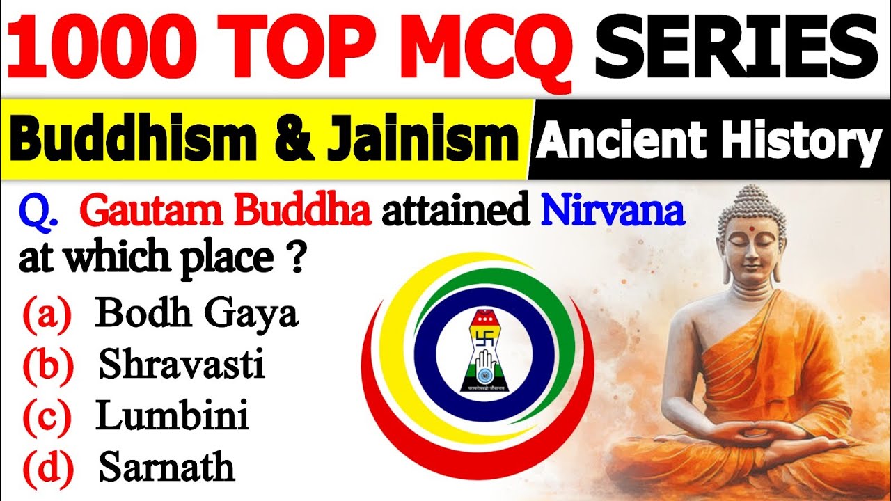 Ancient History | Buddhism & Jainism MCQs | Top 1000 Most Important MCQs | Marathon Ancient History