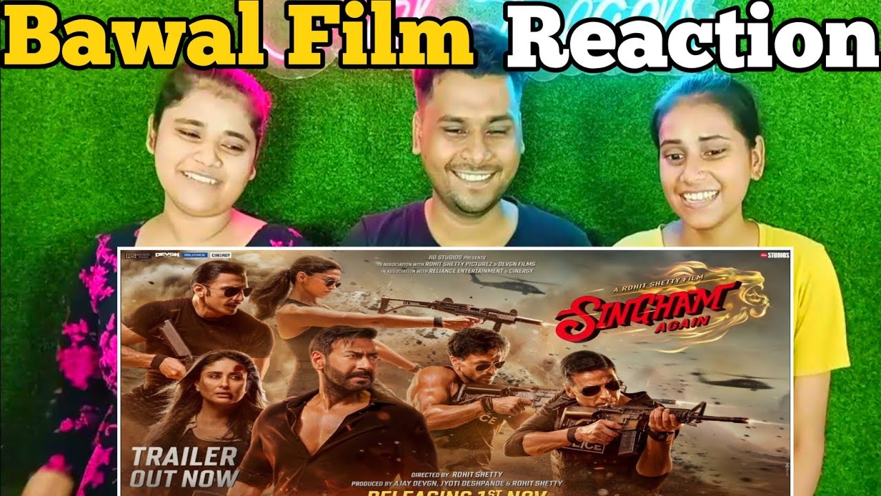 Singham Again Official Trailer | Singham Again Official Trailer Reaction
