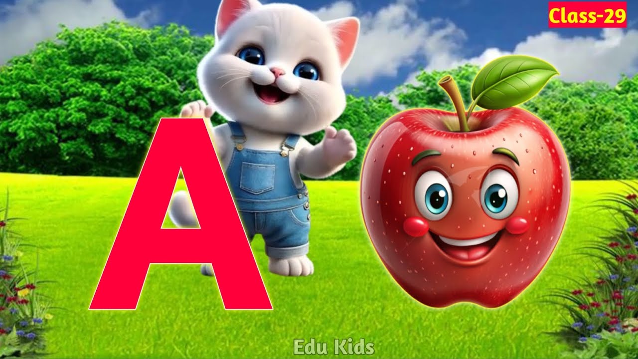 A For Apple |abcd |abc |A for Apple |अ से अनार |क से कबूतर |A से अ #abcd #abc #nurseryrhymes #viral