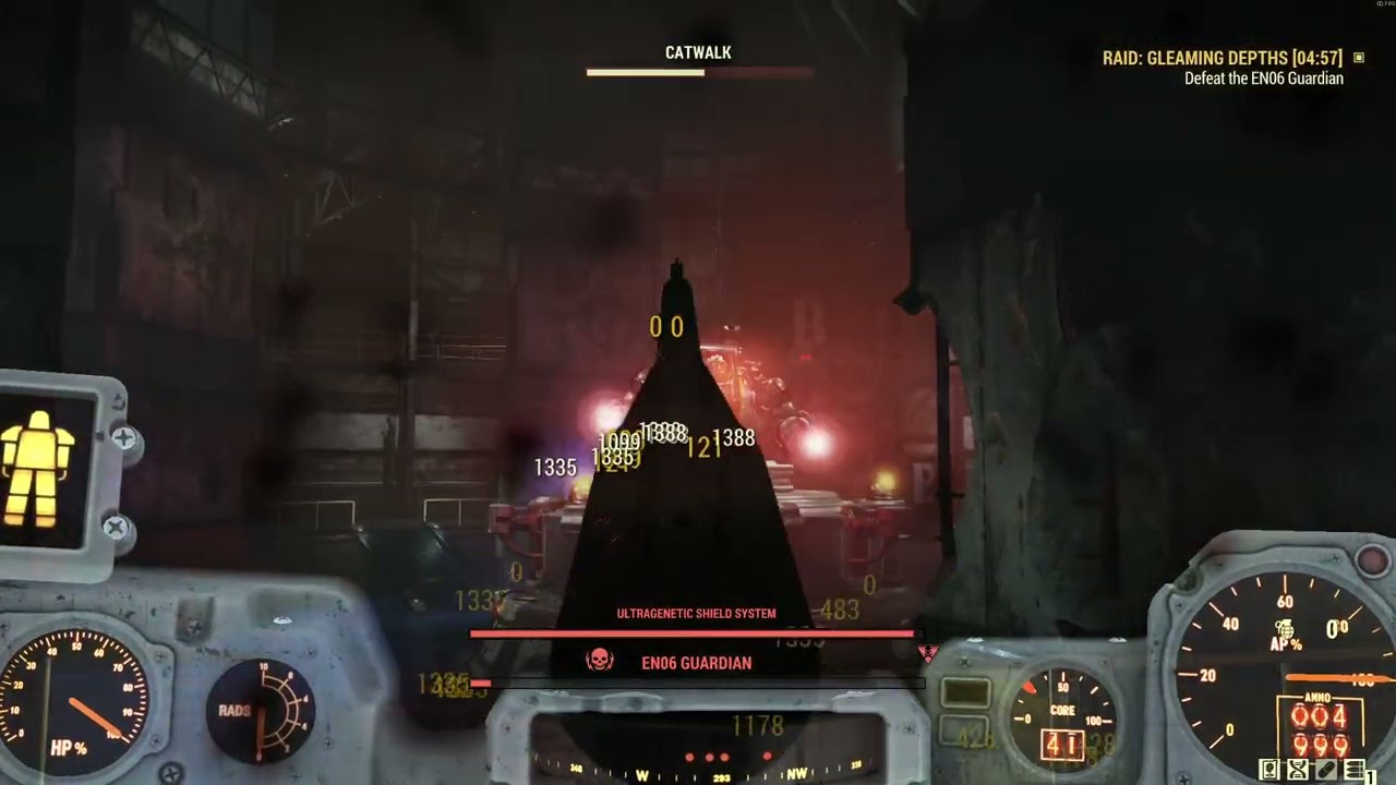 you can kill en06 guardian without taking out its shield bt w | Fallout 76