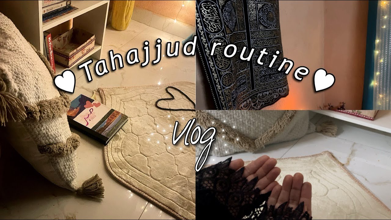 Vlog | 4:00 am Tahajjud  routine | Muslimah morning routine
