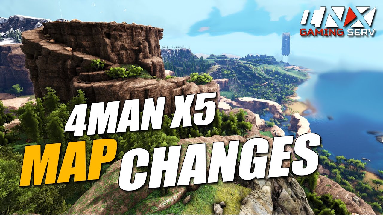 INX PVP 4MAN x5 - MAP CHANGES