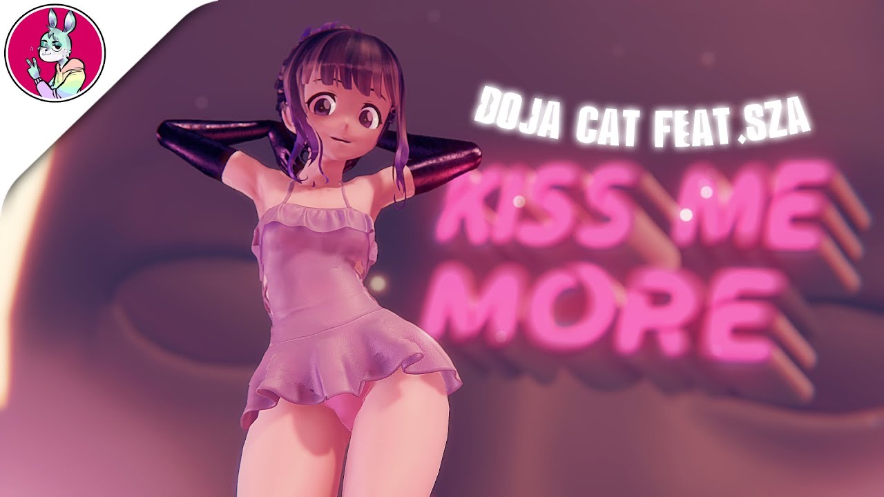 【MMD】Kiss Me More - Doja Cat Ft. SZA 【Motion DL Original】Dollymolly