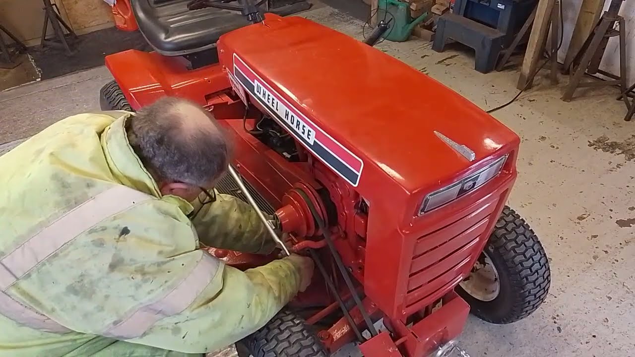 Wheel horse raider 10 maintenance