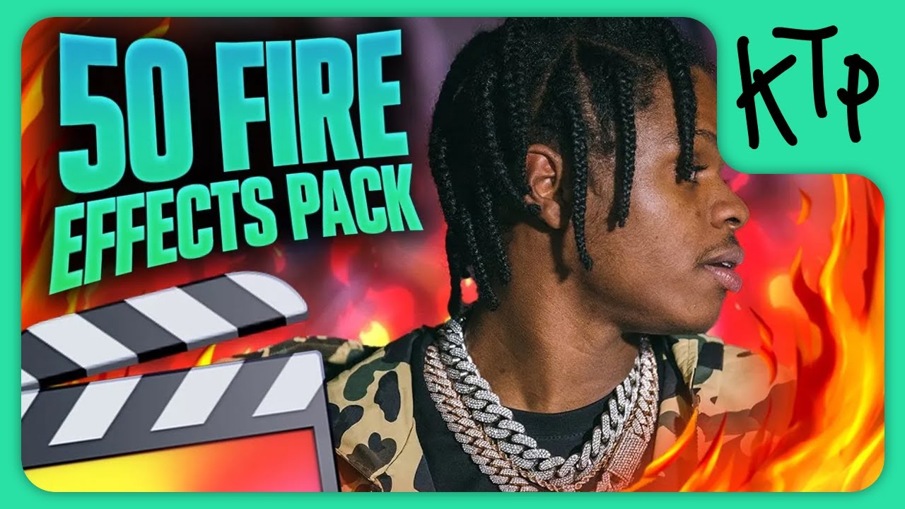 50 FIRE Effects PACK for Music Videos in Final Cut Pro X