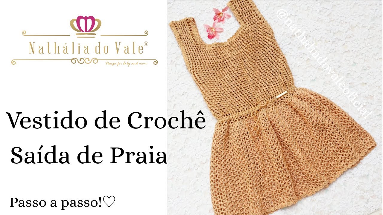 VESTIDO DE CROCHÊ | SAÍDA DE PRAIA