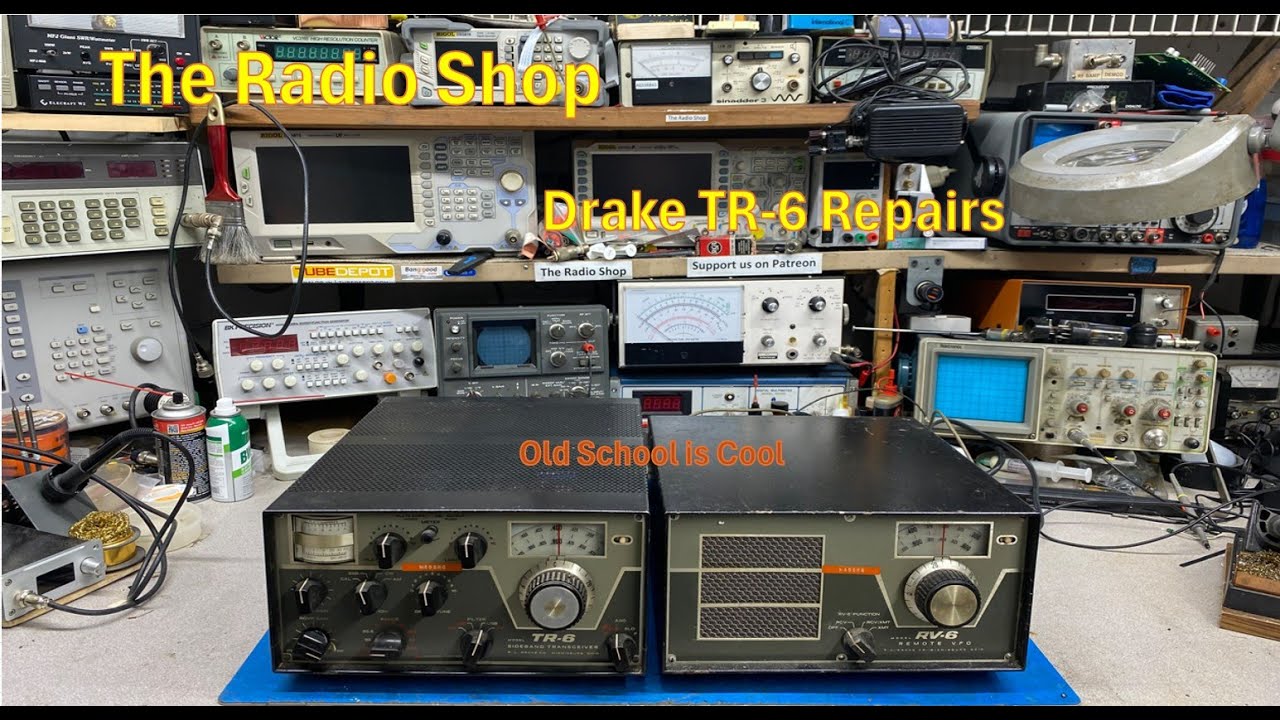 Drake TR 6 Repairs - Can we get this vintage rig back on the air?