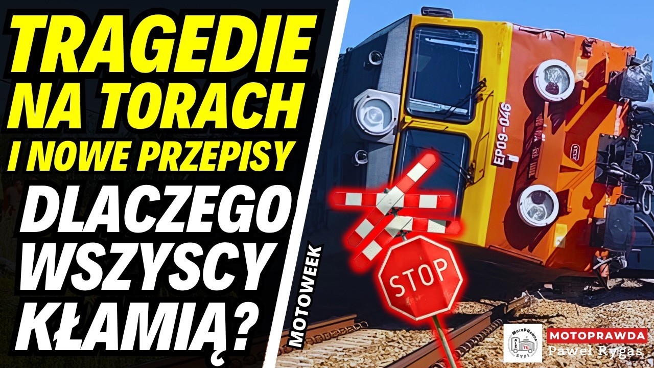 Prawda o wypadkach na przejazdach - wszyscy kłamią. Nowe znaki na OPP jesienią