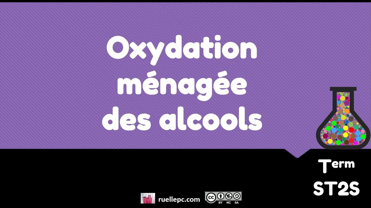 oxydation ménagée des alcools