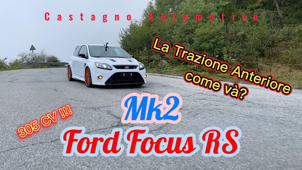 FORD FOCUS MK2 🔥 305 CV TRAZIONE ANTERIORE - I CAVALLI LI' SCARICA A TERRA? PROVA su STRADA