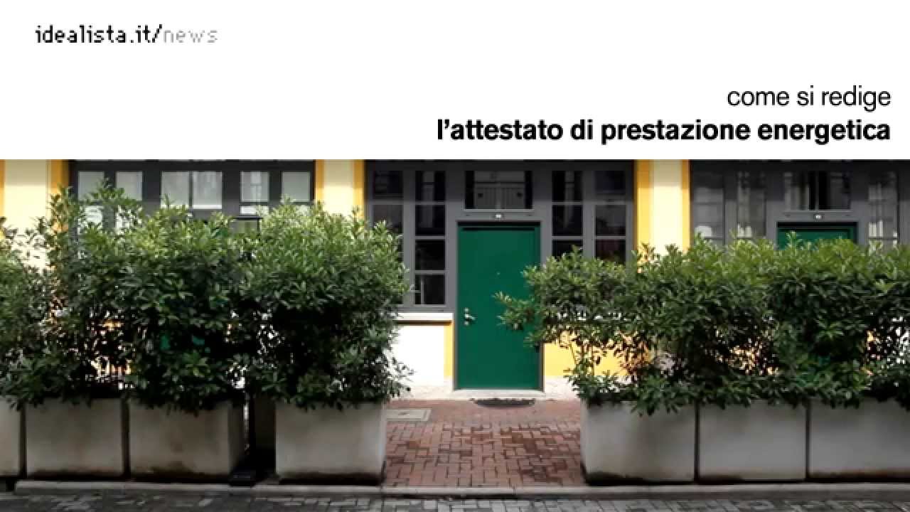 Certificazione energetica degli edifici, come si redige un ape