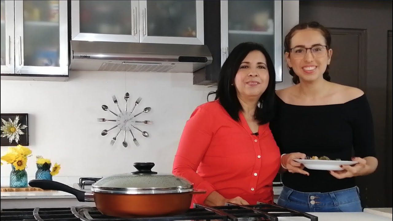 Arroz con Chiles Rellenos de Camarón y Queso l #QuedateEnCasa