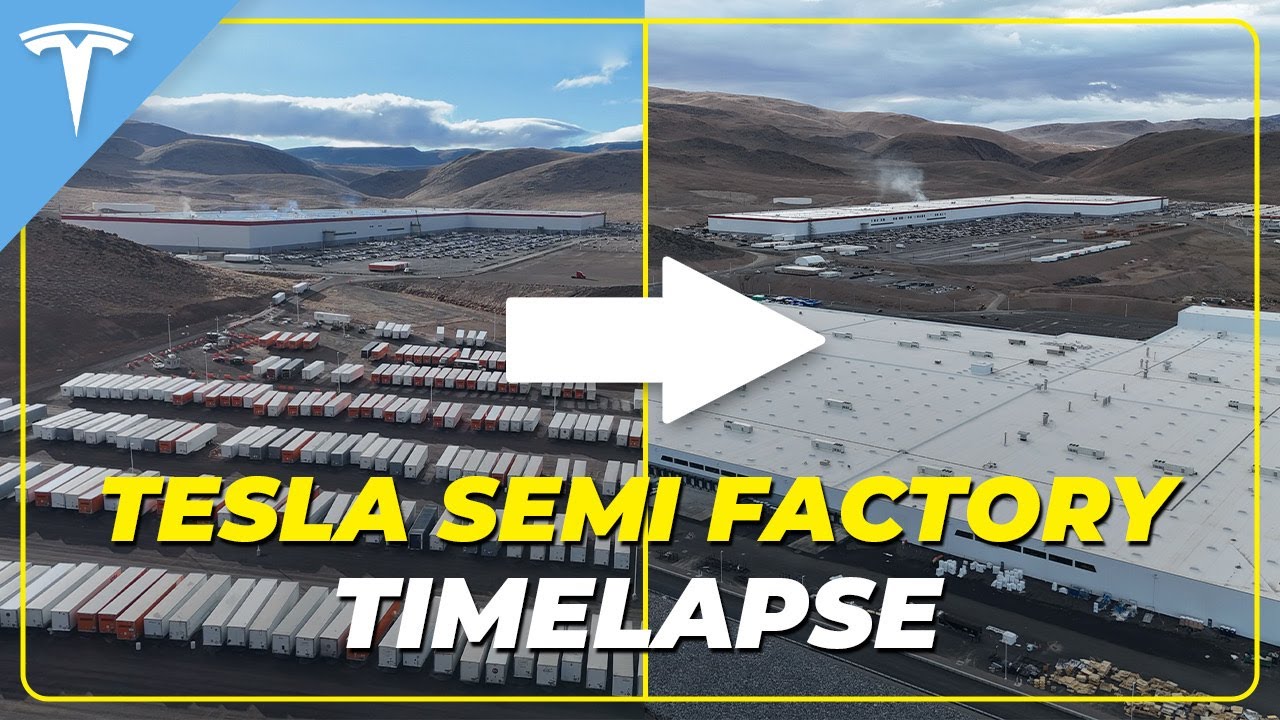 Завод Tesla Semi