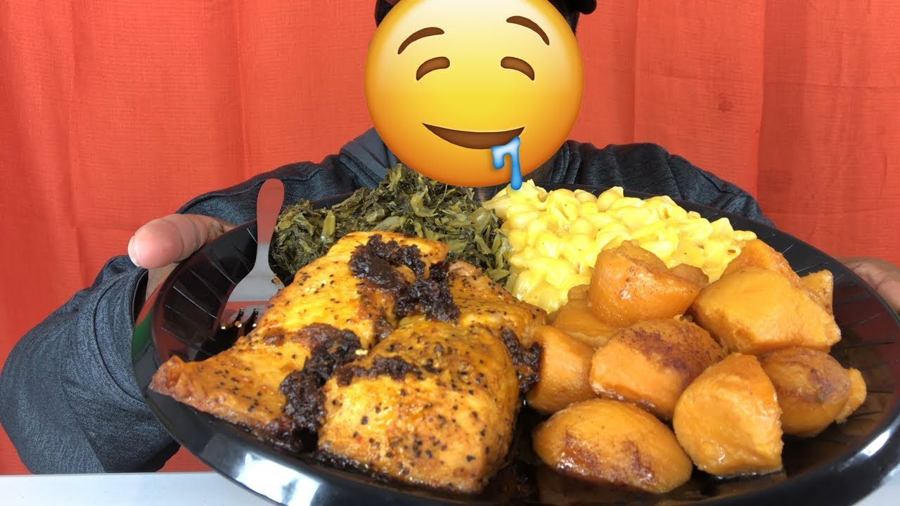 Soul Food Mukbang! *Pescetarian