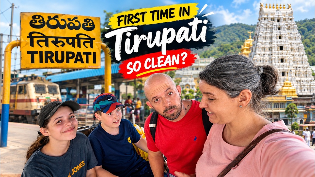 FIRST TIME In Tirupati, Andhra Pradesh&hellip; India&rsquo;s CLEANEST Temple City? 🇮🇳