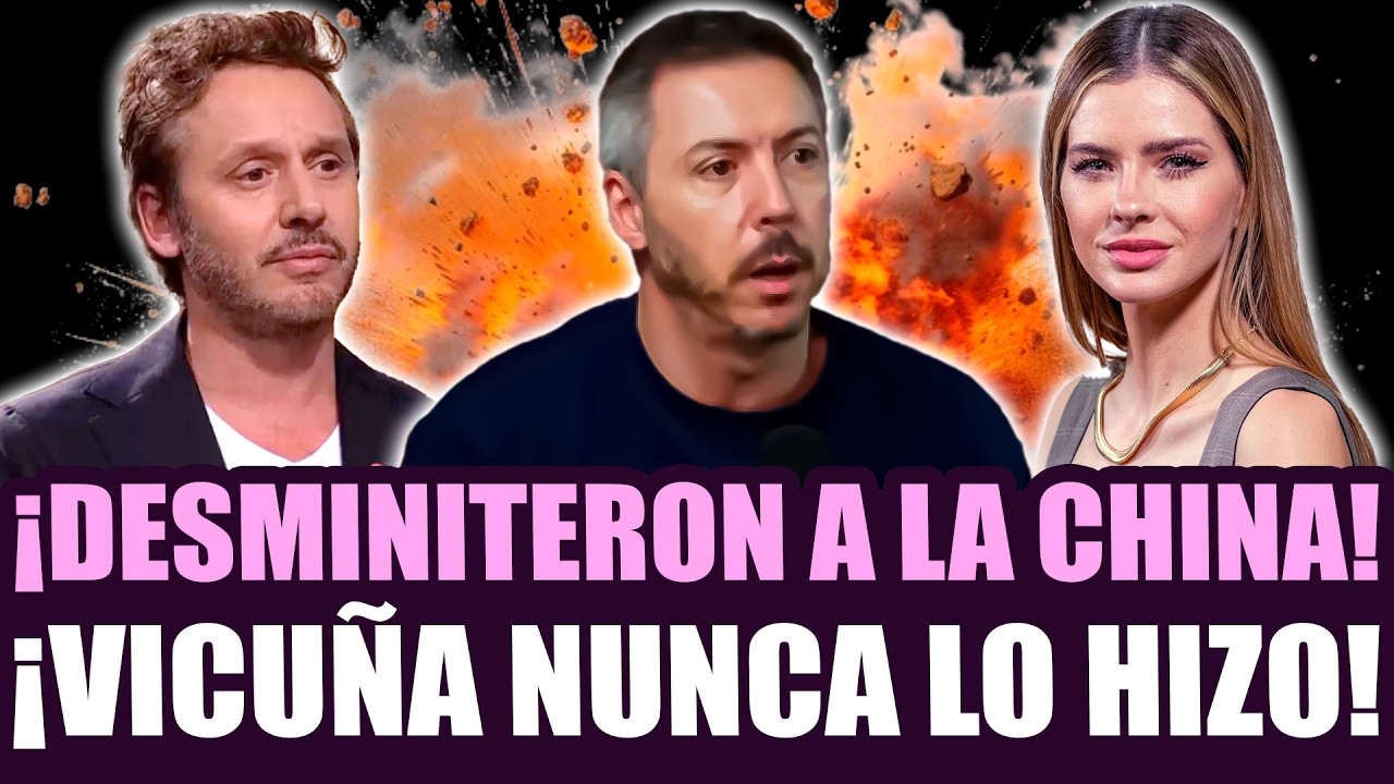 ¡DESMINTIÓ A LA CHINA SUAREZ! ¡LEANDRO CALDERONE FILTRÓ LA RELACIÓN CON BENJAMIN VICUÑA!
