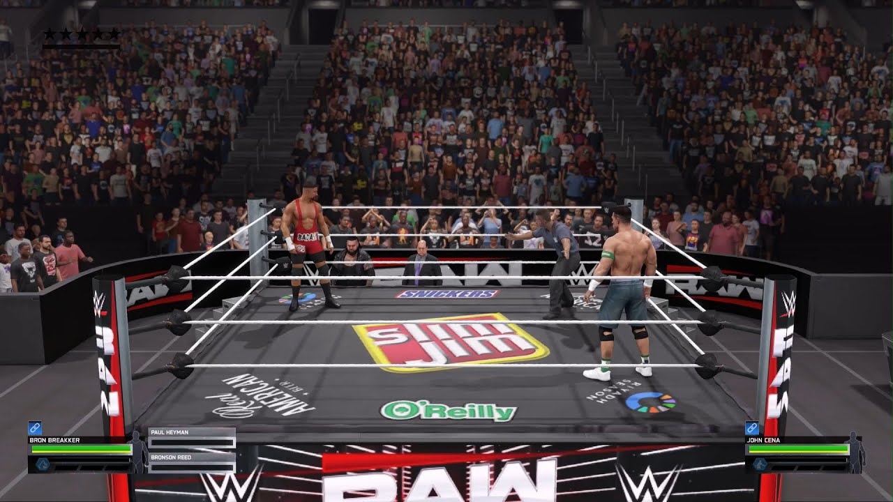 Gameplay WWE 2K25 Universe Mode #01 - Monday Night Raw