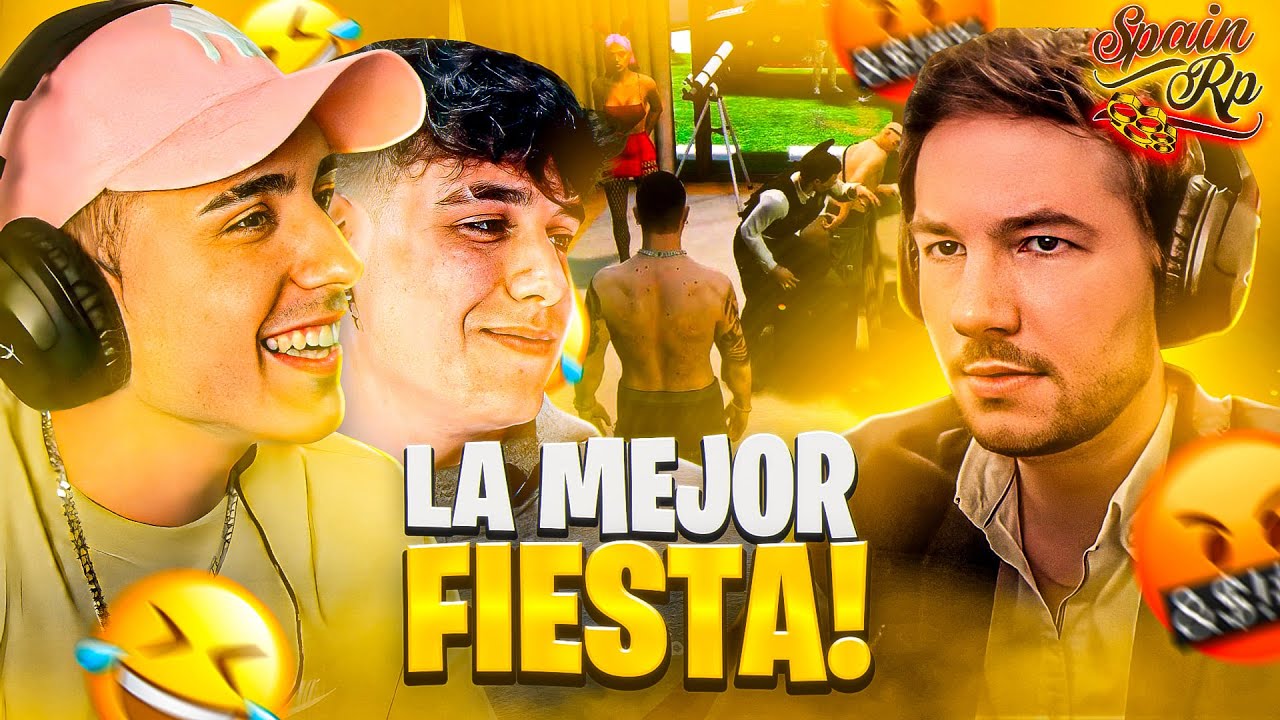 😂🥃LA FIESTA DE ISIDORO MEJORES MOMENTOS 👯‍♀️| IMANTADO, REBORN, JCORKO #spainrp #mejoresmomentos