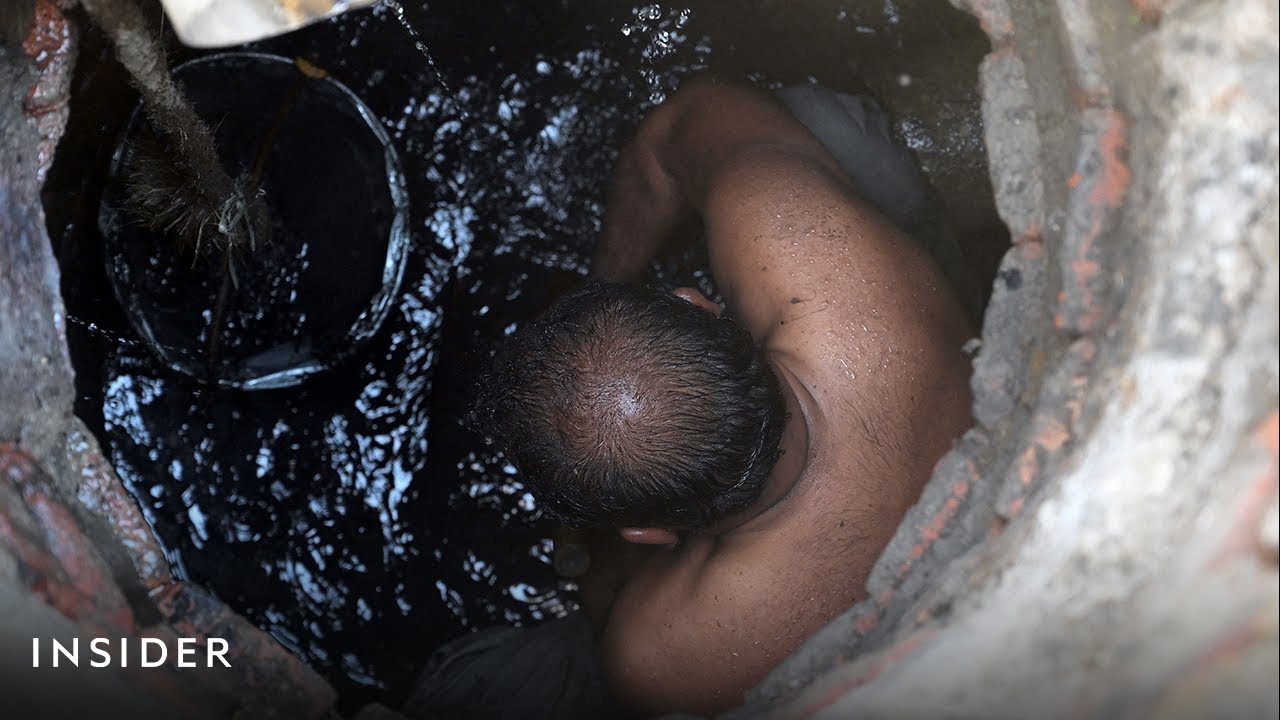How Workers Clean Pakistan's Sewers Using Their Bare Hands | Insider News