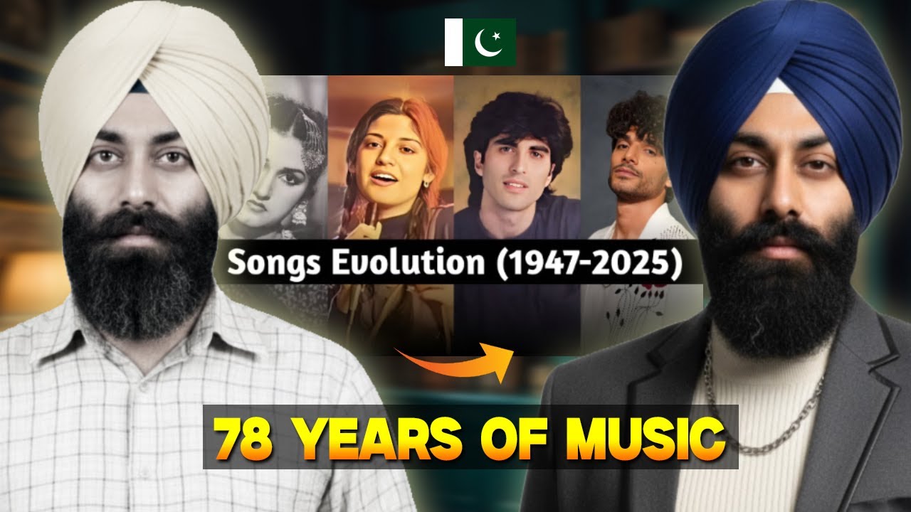 Pakistani Music Evolution SHOCKED Me (1947-2025) 78 Years Reaction