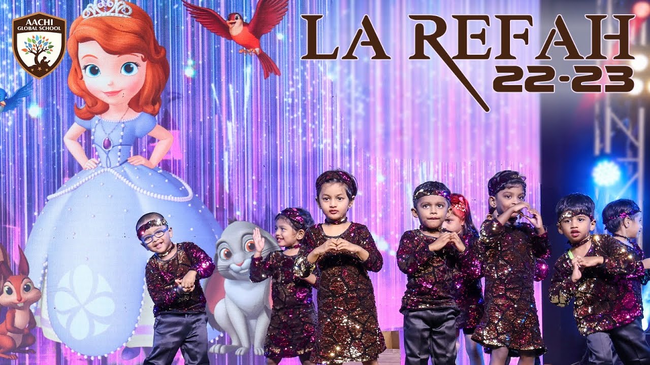 Sofia and Princess | Annual Day - La Refah 2023 | Aachi Global School | Admission Open